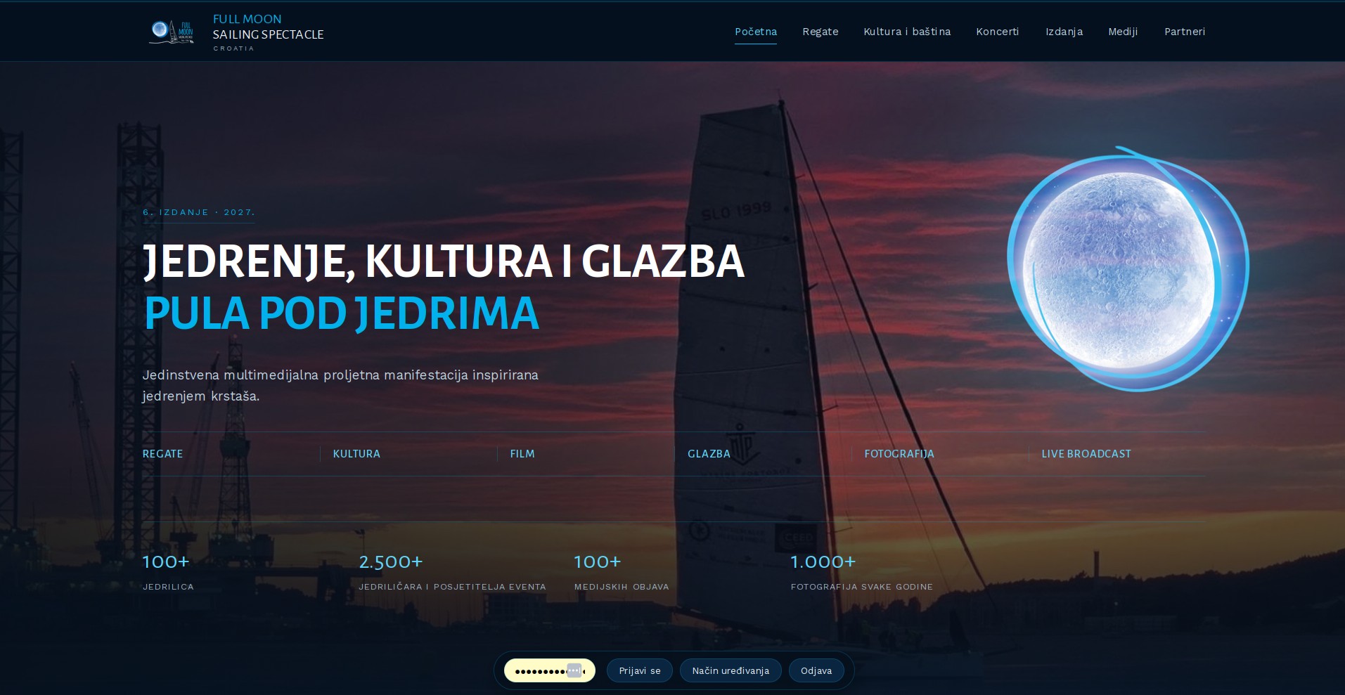Full Moon Sailing Spectacle website