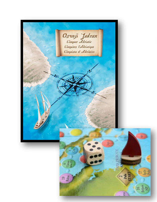 Osvoji Jadran board game