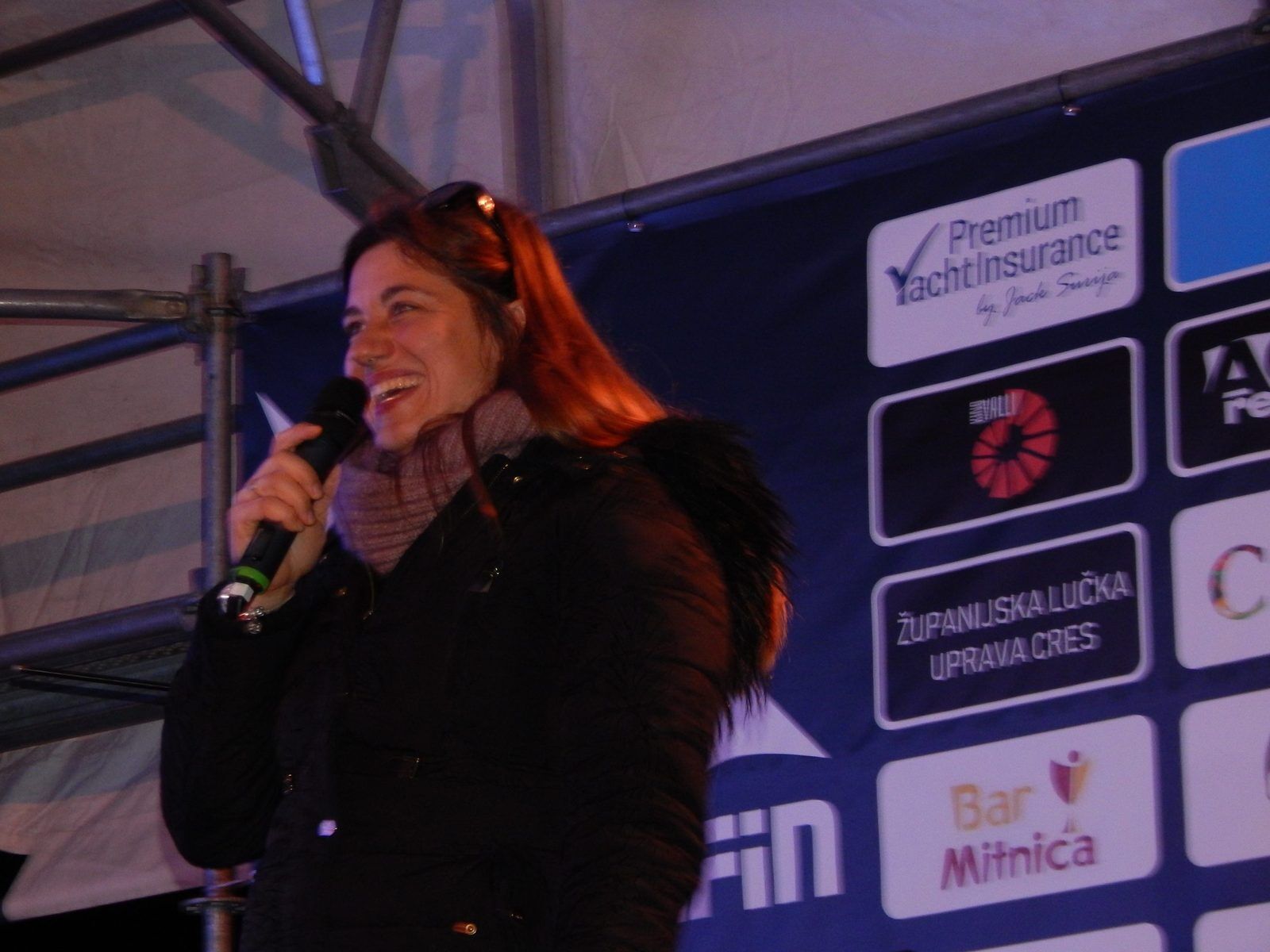 Gea Damjanić, voditeljica live prijenosa Full Moon Sailing Spectaclea